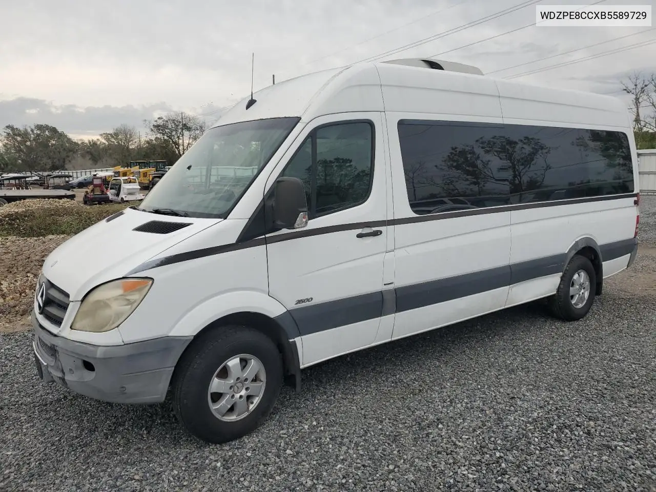 2011 Mercedes-Benz Sprinter 2500 VIN: WDZPE8CCXB5589729 Lot: 81357074