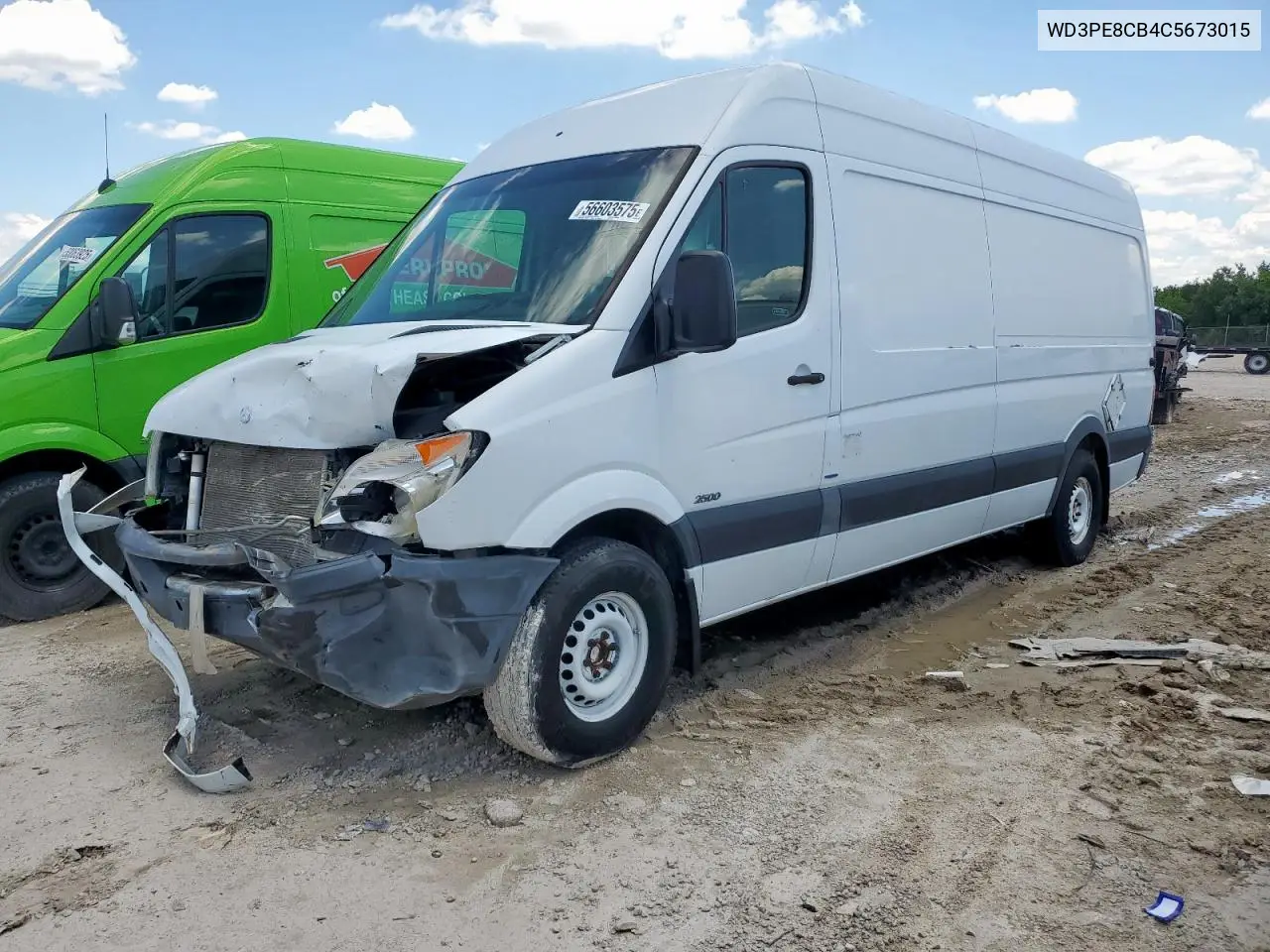 2012 Mercedes-Benz Sprinter 2500 VIN: WD3PE8CB4C5673015 Lot: 56603575