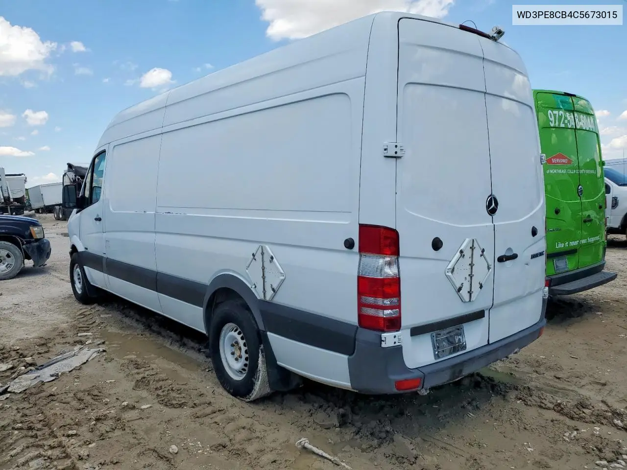 2012 Mercedes-Benz Sprinter 2500 VIN: WD3PE8CB4C5673015 Lot: 56603575