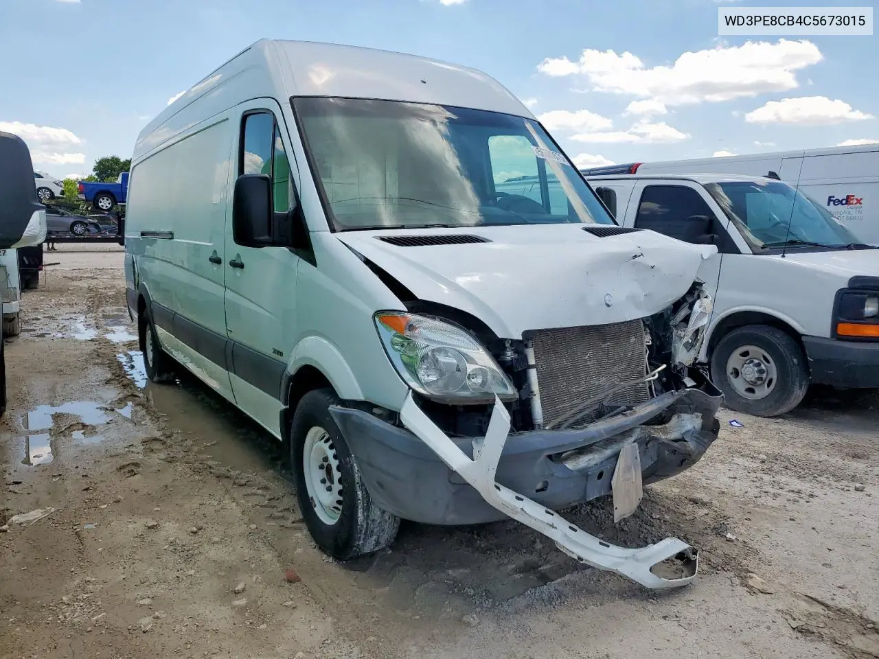 2012 Mercedes-Benz Sprinter 2500 VIN: WD3PE8CB4C5673015 Lot: 56603575