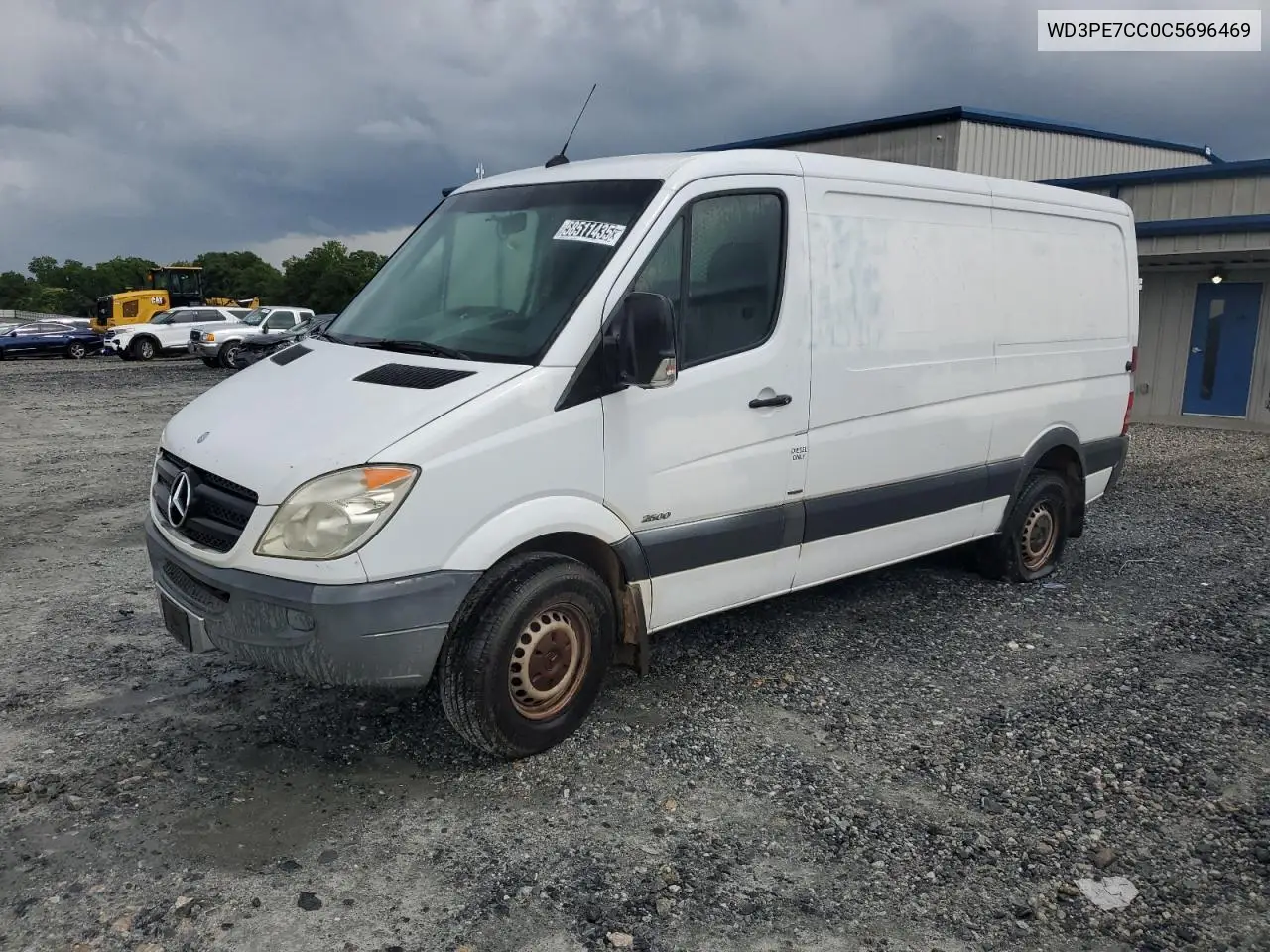 2012 Mercedes-Benz Sprinter 2500 VIN: WD3PE7CC0C5696469 Lot: 58511435