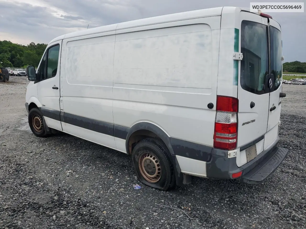 2012 Mercedes-Benz Sprinter 2500 VIN: WD3PE7CC0C5696469 Lot: 58511435