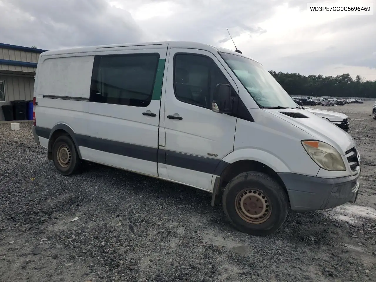 2012 Mercedes-Benz Sprinter 2500 VIN: WD3PE7CC0C5696469 Lot: 58511435