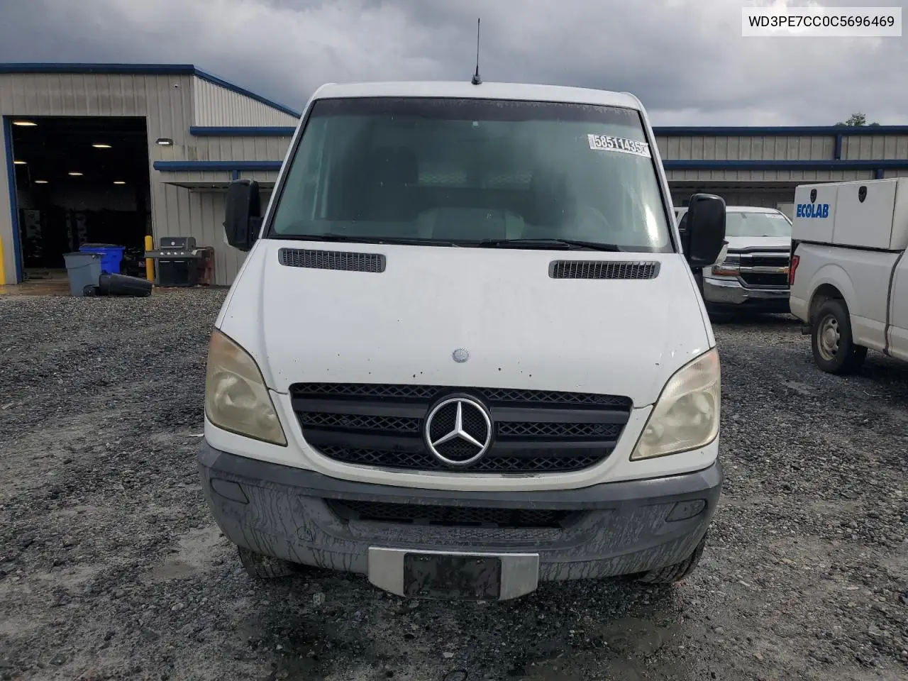 2012 Mercedes-Benz Sprinter 2500 VIN: WD3PE7CC0C5696469 Lot: 58511435
