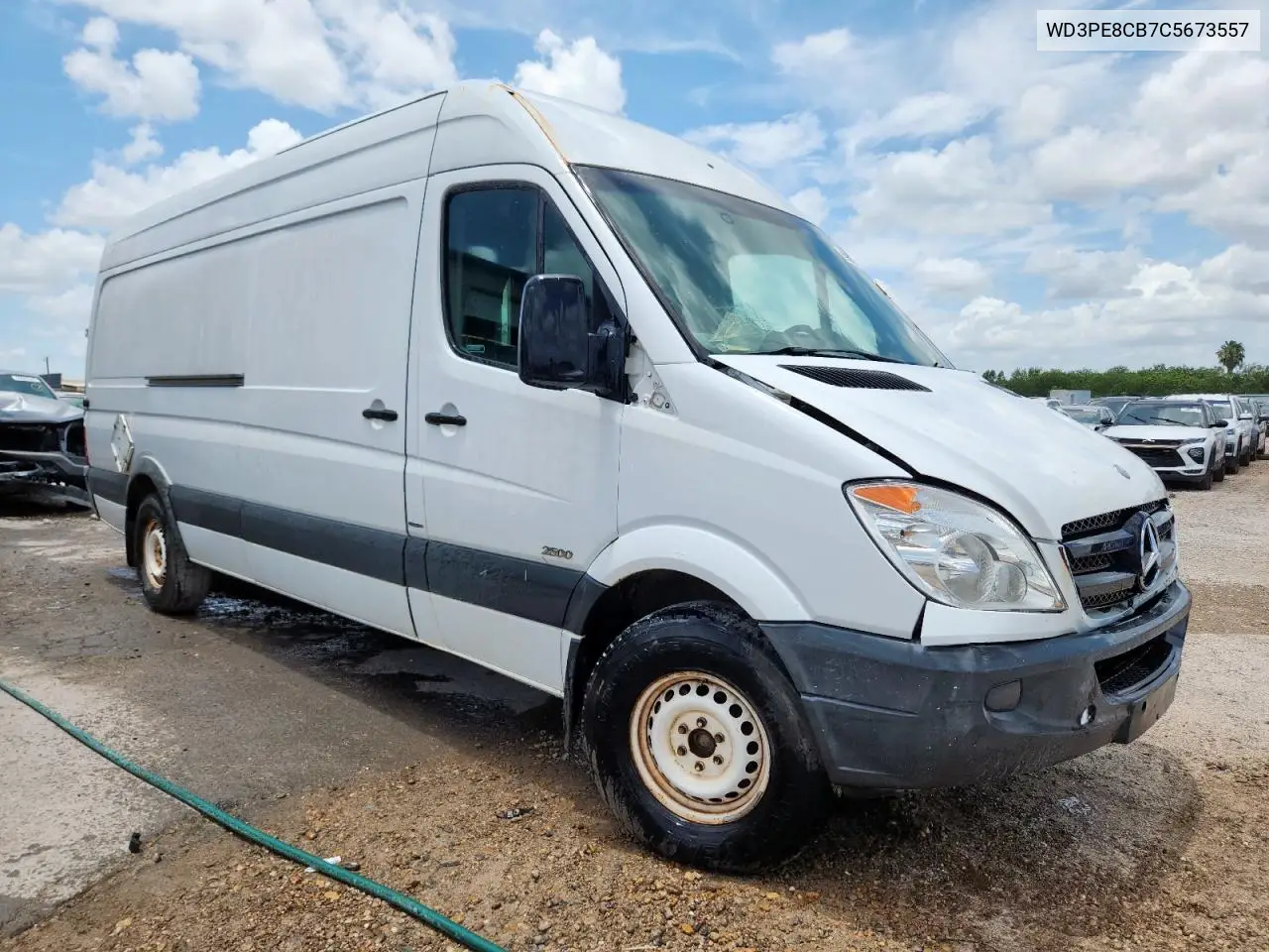 2012 Mercedes-Benz Sprinter 2500 VIN: WD3PE8CB7C5673557 Lot: 59595415