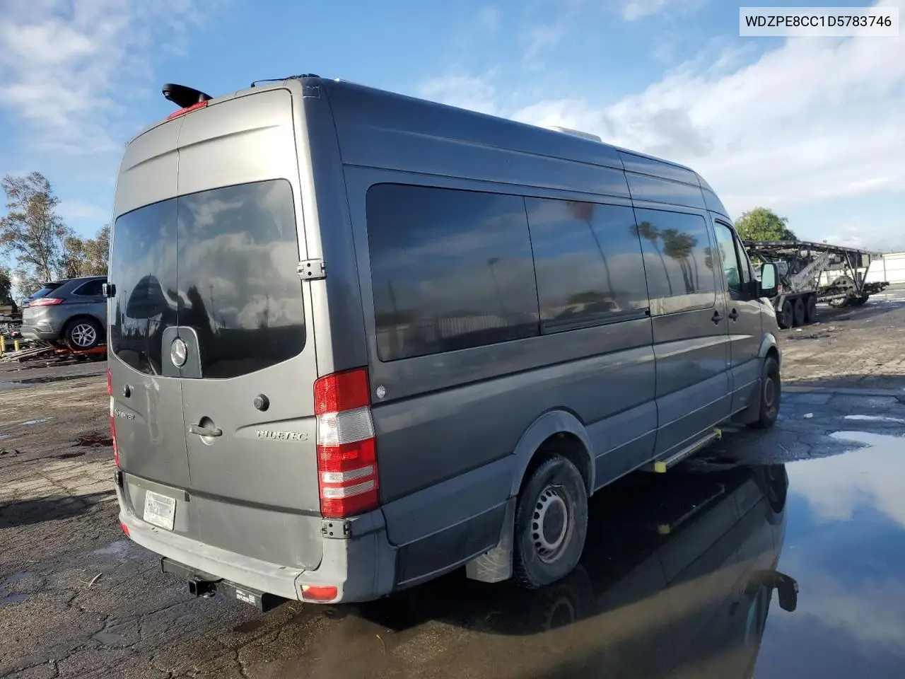 2013 Mercedes-Benz Sprinter 2500 VIN: WDZPE8CC1D5783746 Lot: 48722135