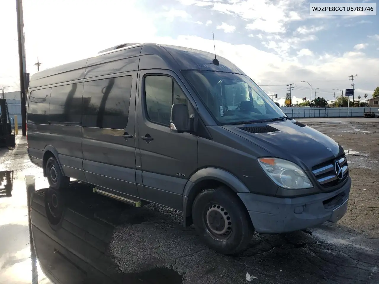 2013 Mercedes-Benz Sprinter 2500 VIN: WDZPE8CC1D5783746 Lot: 48722135