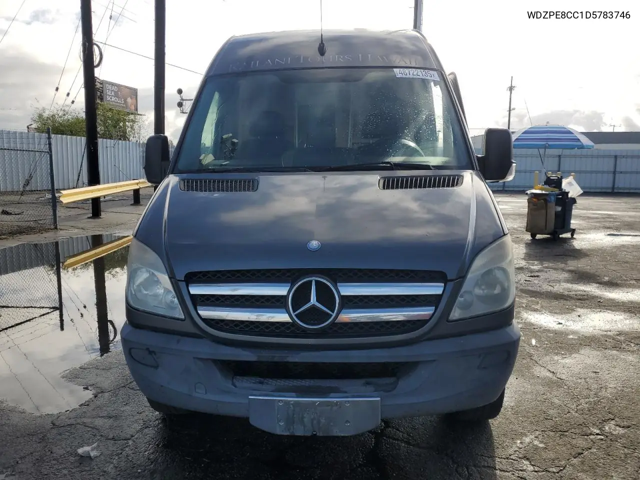 2013 Mercedes-Benz Sprinter 2500 VIN: WDZPE8CC1D5783746 Lot: 48722135