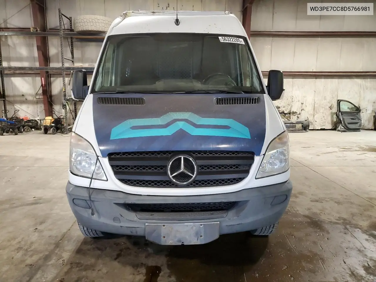 2013 Mercedes-Benz Sprinter 2500 VIN: WD3PE7CC8D5766981 Lot: 56322285