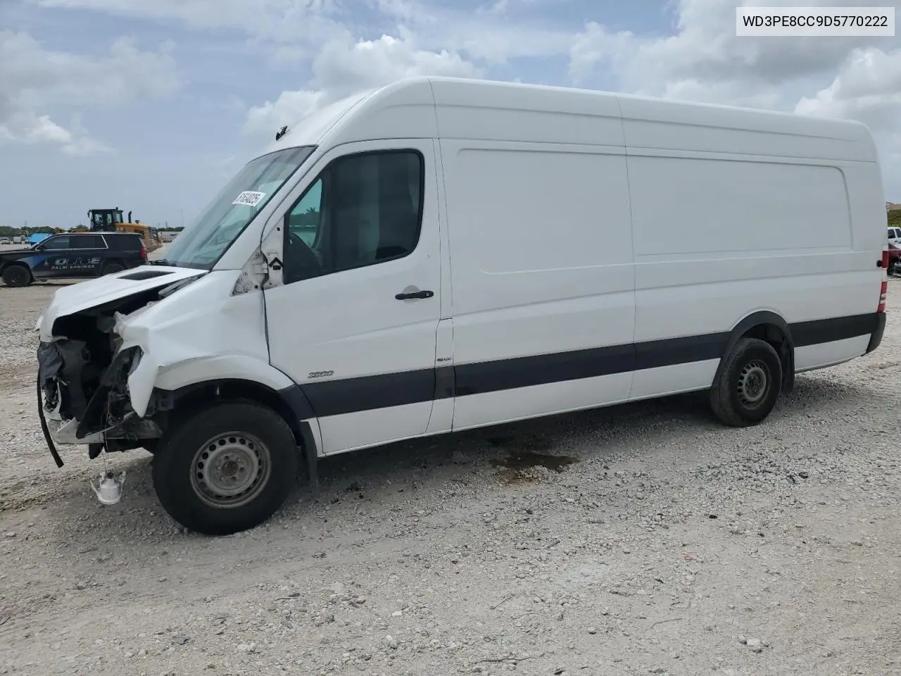 2013 Mercedes-Benz Sprinter 2500 VIN: WD3PE8CC9D5770222 Lot: 61634025