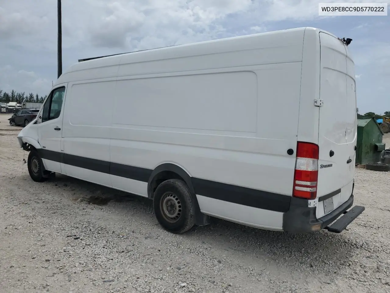2013 Mercedes-Benz Sprinter 2500 VIN: WD3PE8CC9D5770222 Lot: 61634025