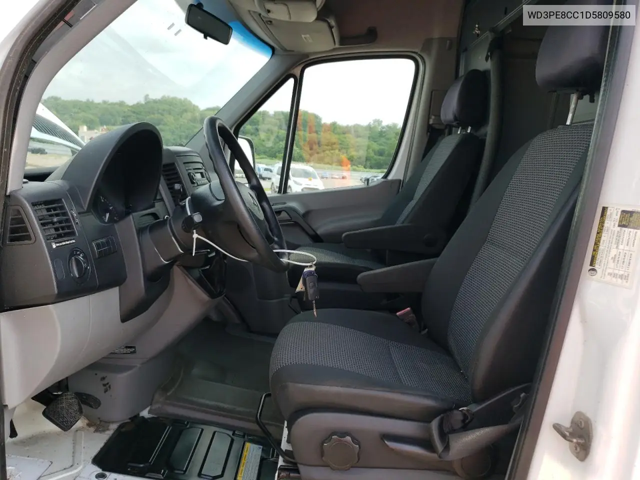 2013 Mercedes-Benz Sprinter 2500 VIN: WD3PE8CC1D5809580 Lot: 65800715