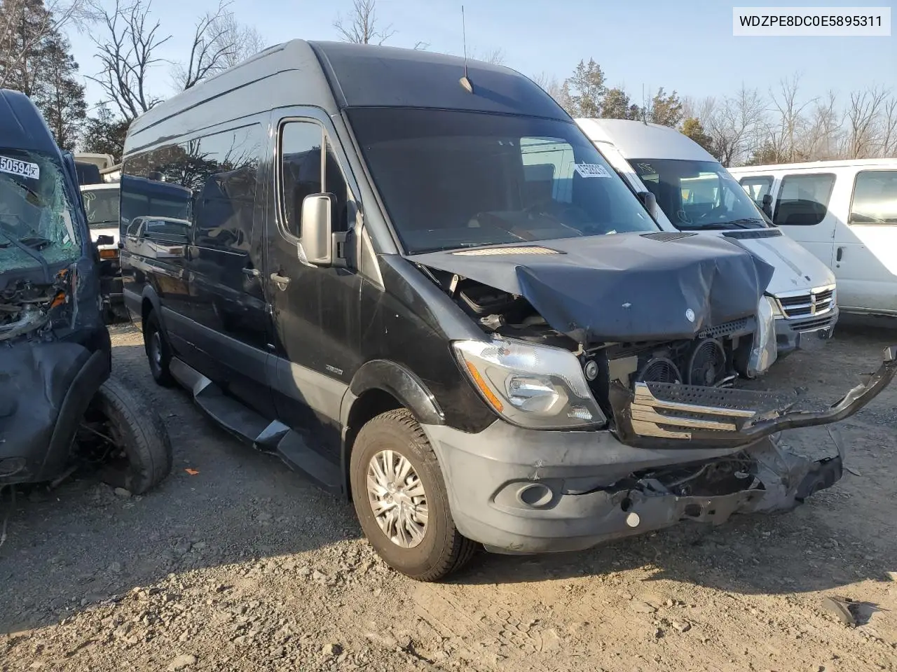 2014 Mercedes-Benz Sprinter 2500 VIN: WDZPE8DC0E5895311 Lot: 47528215