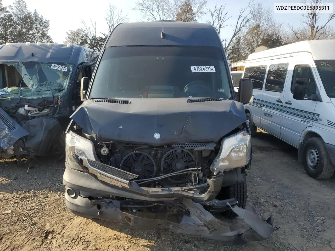 2014 Mercedes-Benz Sprinter 2500 VIN: WDZPE8DC0E5895311 Lot: 47528215