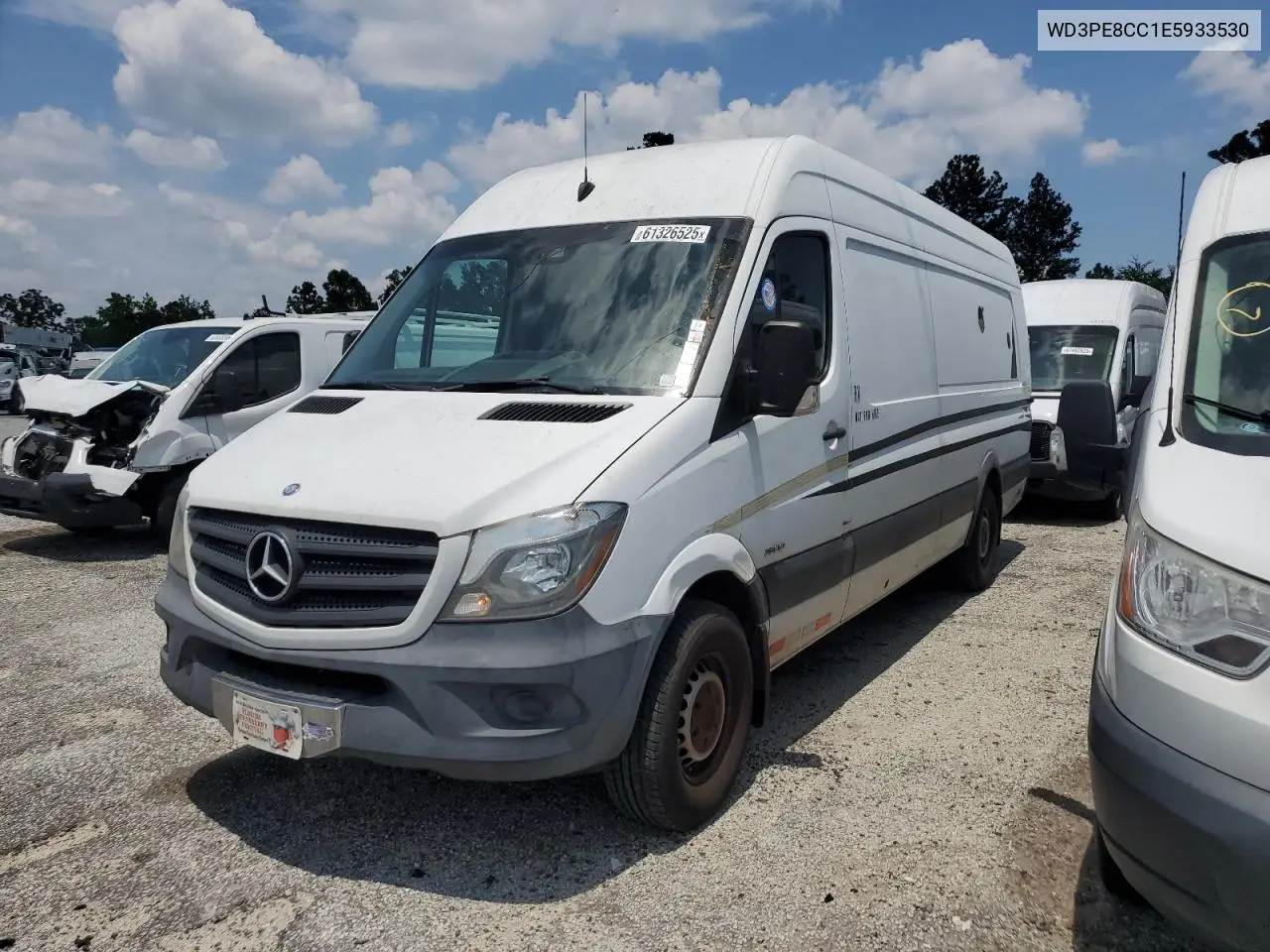 2014 Mercedes-Benz Sprinter 2500 VIN: WD3PE8CC1E5933530 Lot: 61326525