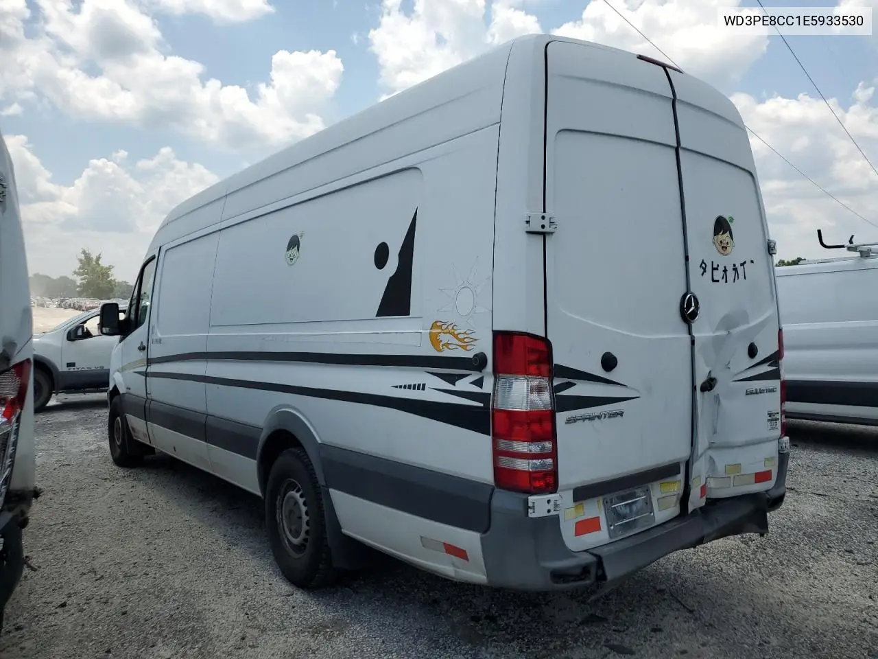 2014 Mercedes-Benz Sprinter 2500 VIN: WD3PE8CC1E5933530 Lot: 61326525