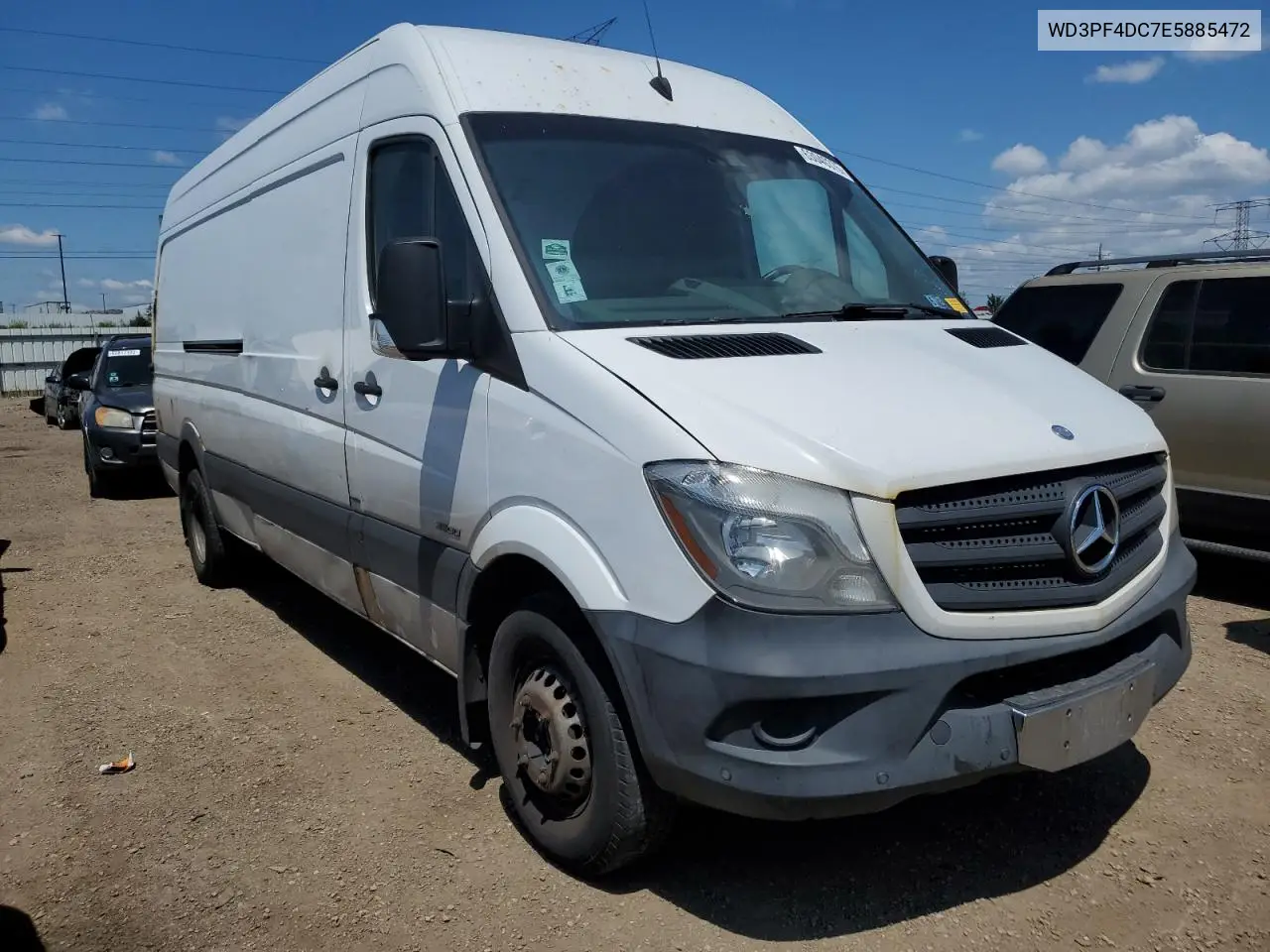 2014 Mercedes-Benz Sprinter 3500 VIN: WD3PF4DC7E5885472 Lot: 63040375