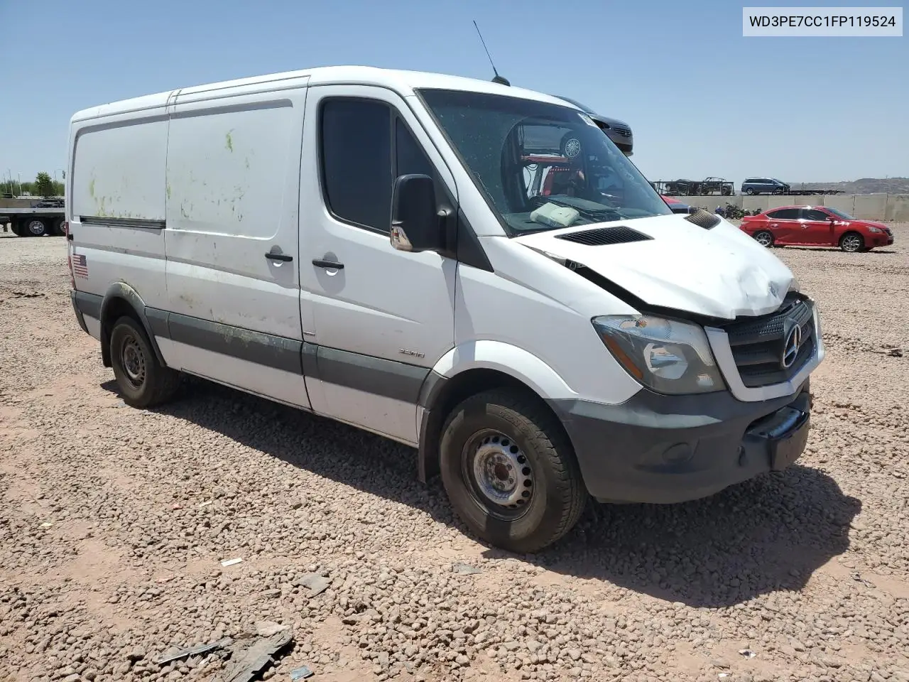 2015 Mercedes-Benz Sprinter 2500 VIN: WD3PE7CC1FP119524 Lot: 56027675