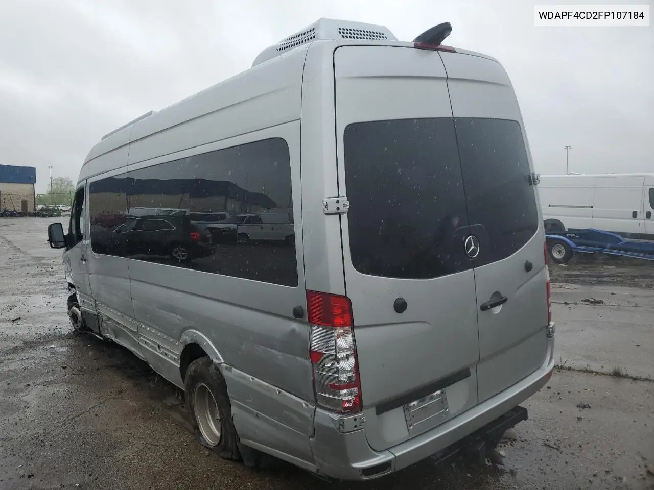 2015 Mercedes-Benz Sprinter 3500 VIN: WDAPF4CD2FP107184 Lot: 56723795