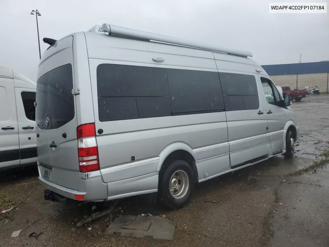 2015 Mercedes-Benz Sprinter 3500 VIN: WDAPF4CD2FP107184 Lot: 56723795