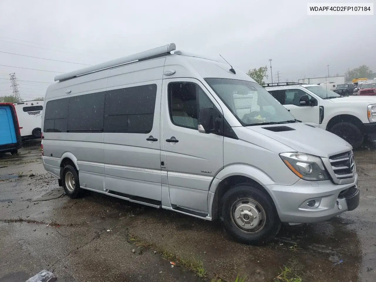 2015 Mercedes-Benz Sprinter 3500 VIN: WDAPF4CD2FP107184 Lot: 56723795