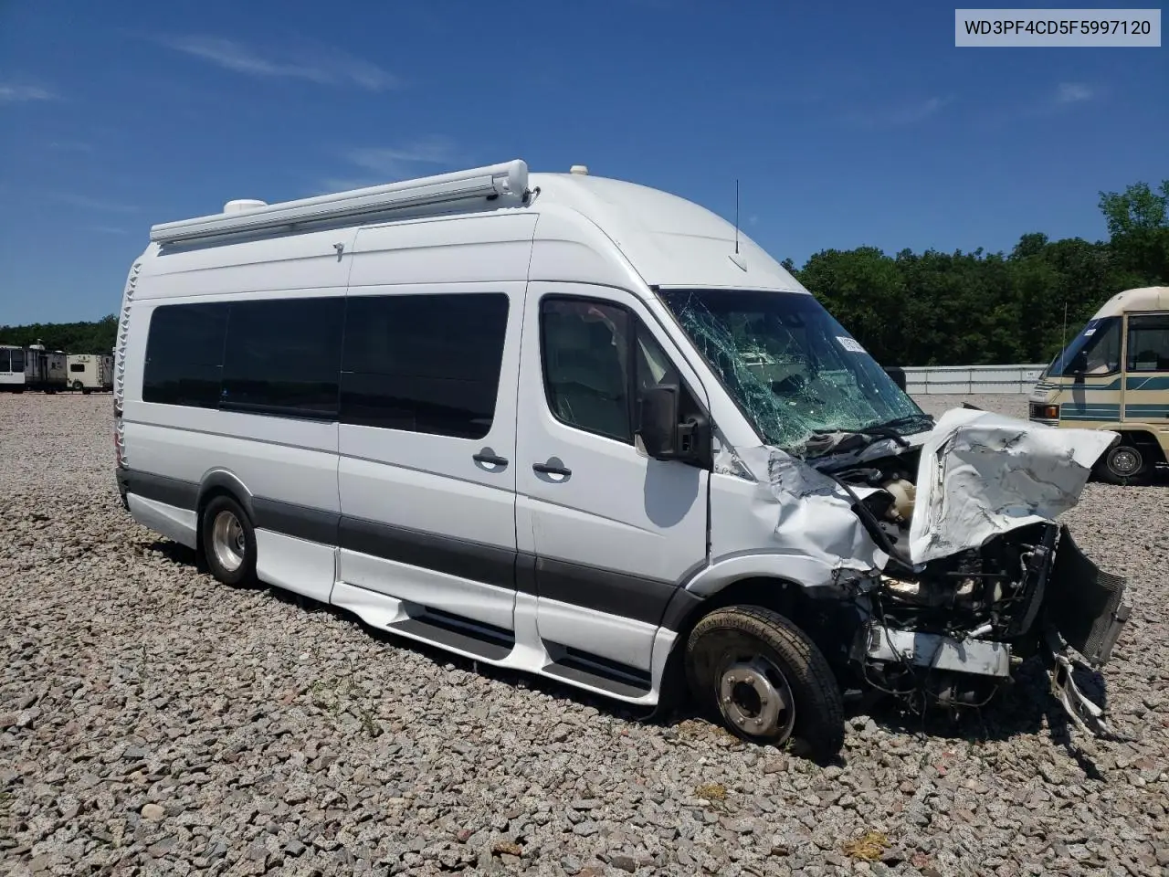 2015 Mercedes-Benz Sprinter 3500 VIN: WD3PF4CD5F5997120 Lot: 61057385