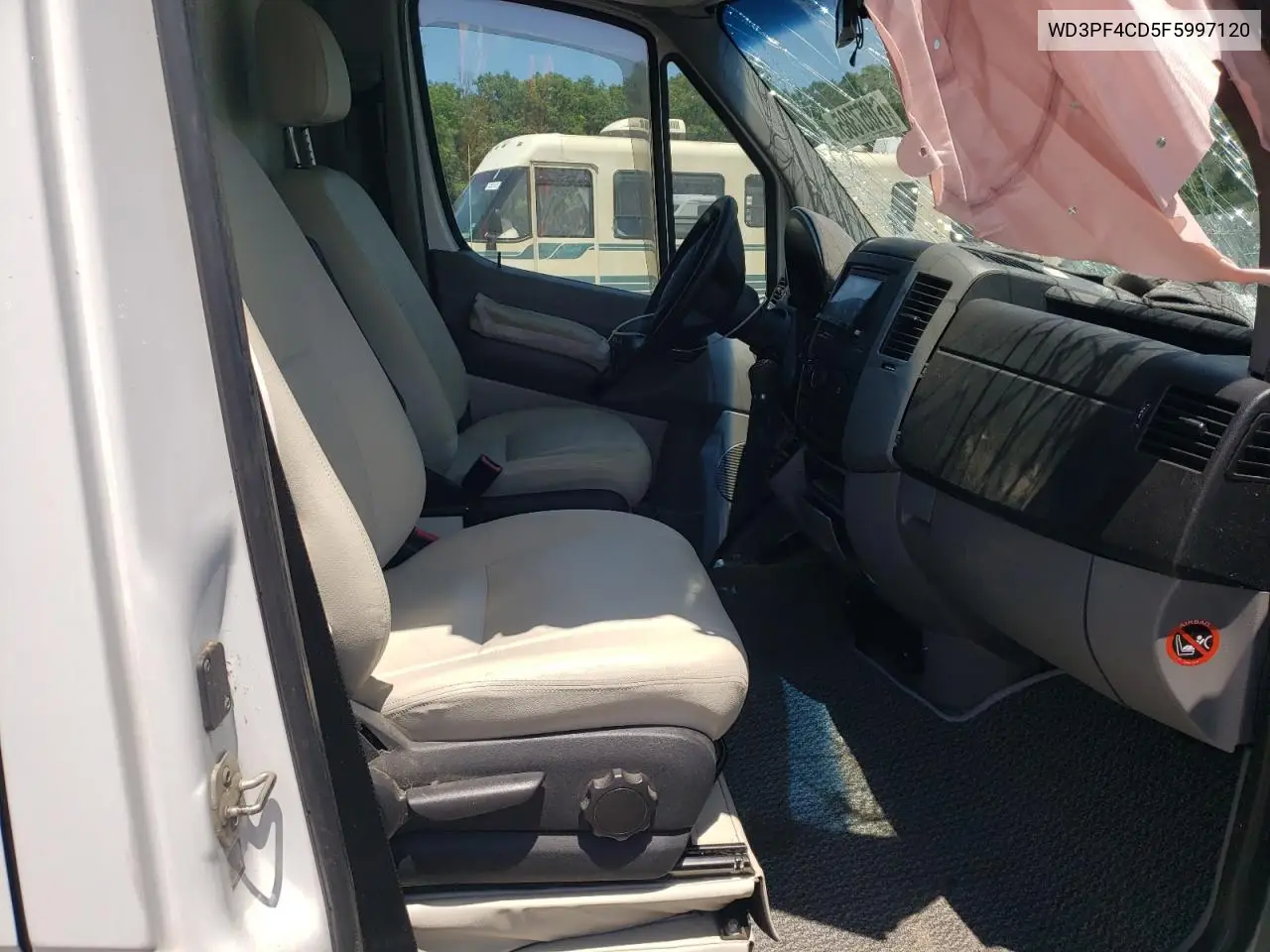 2015 Mercedes-Benz Sprinter 3500 VIN: WD3PF4CD5F5997120 Lot: 61057385