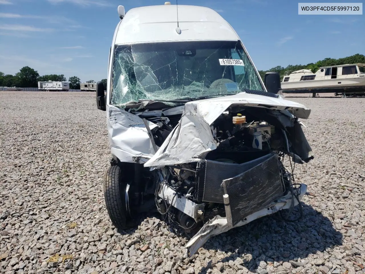 2015 Mercedes-Benz Sprinter 3500 VIN: WD3PF4CD5F5997120 Lot: 61057385