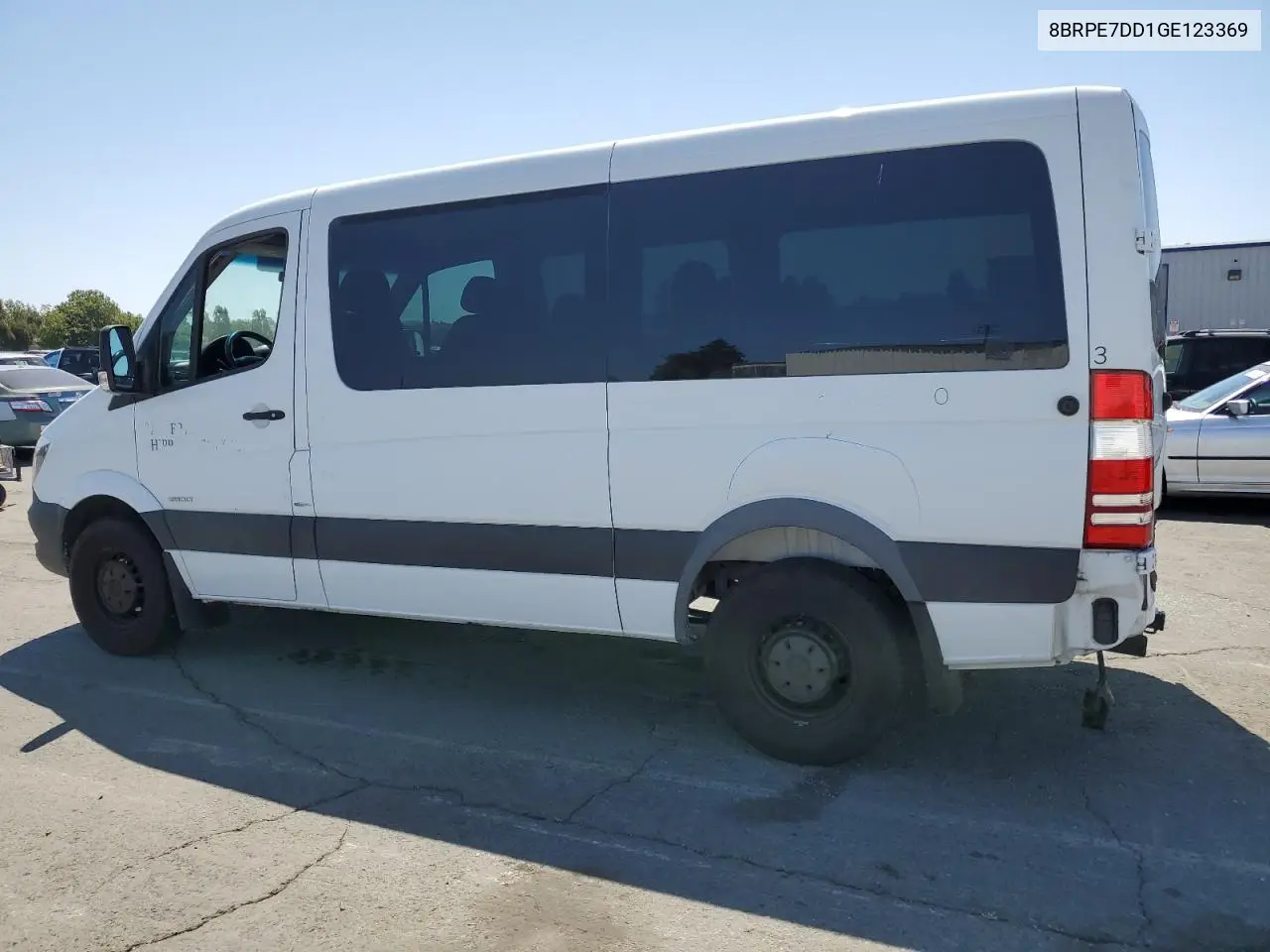 2016 Mercedes-Benz Sprinter 2500 VIN: 8BRPE7DD1GE123369 Lot: 62710835