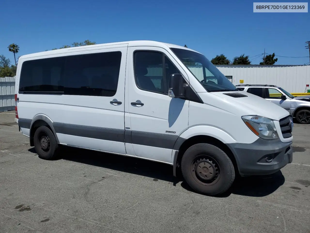 2016 Mercedes-Benz Sprinter 2500 VIN: 8BRPE7DD1GE123369 Lot: 62710835