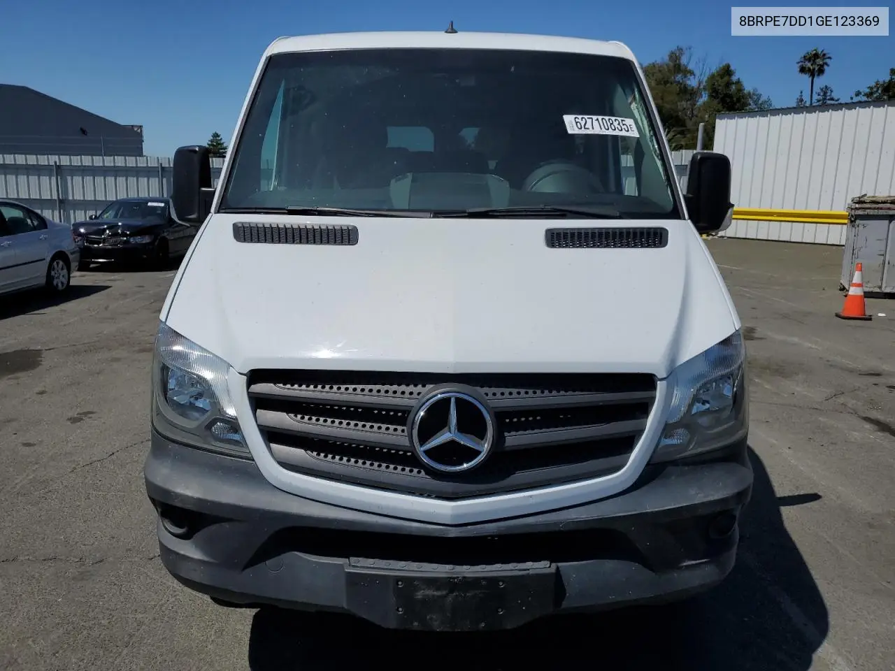 2016 Mercedes-Benz Sprinter 2500 VIN: 8BRPE7DD1GE123369 Lot: 62710835