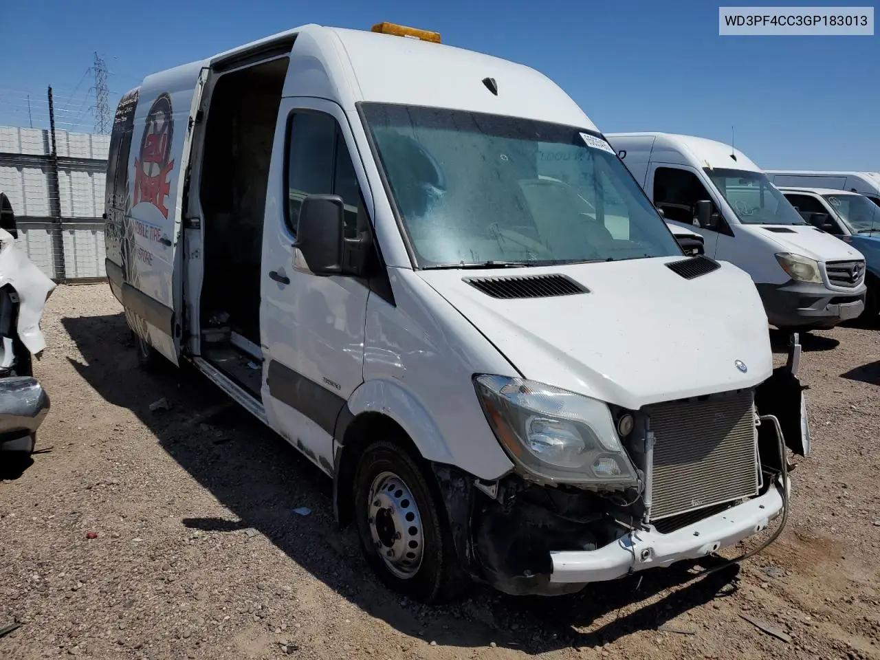 2016 Mercedes-Benz Sprinter 3500 VIN: WD3PF4CC3GP183013 Lot: 65835495