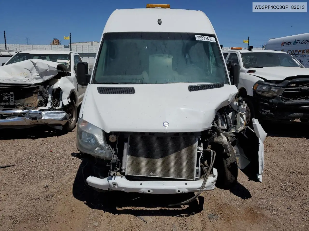 2016 Mercedes-Benz Sprinter 3500 VIN: WD3PF4CC3GP183013 Lot: 65835495