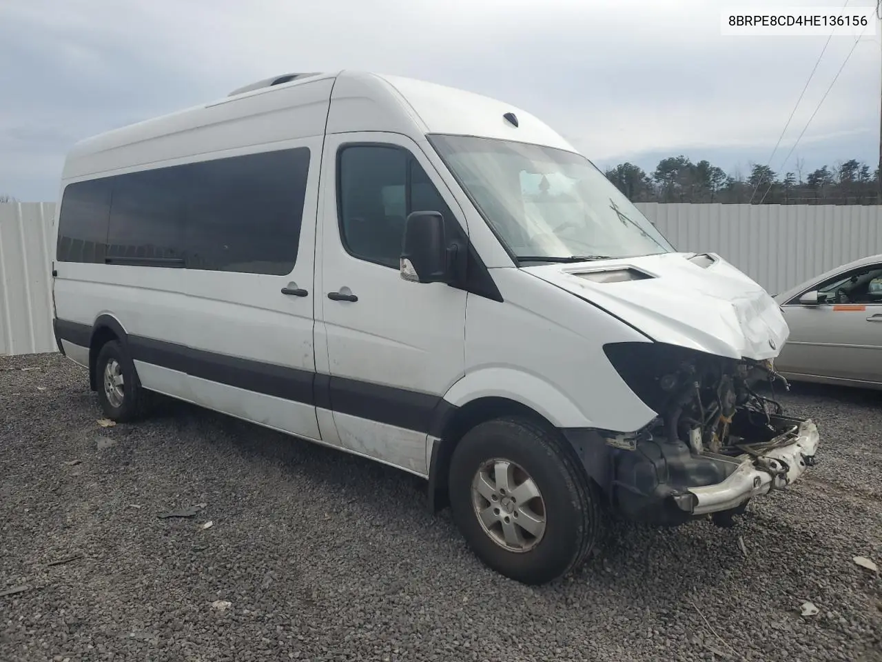 2017 Mercedes-Benz Sprinter 2500 VIN: 8BRPE8CD4HE136156 Lot: 46606775