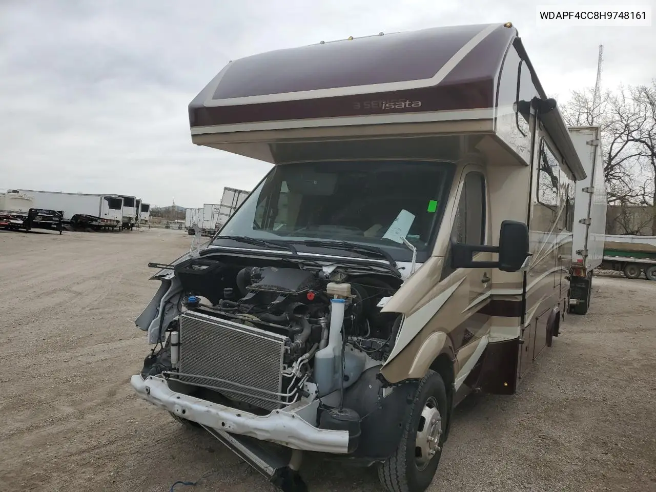 2017 Mercedes-Benz Sprinter 3500 VIN: WDAPF4CC8H9748161 Lot: 49803255