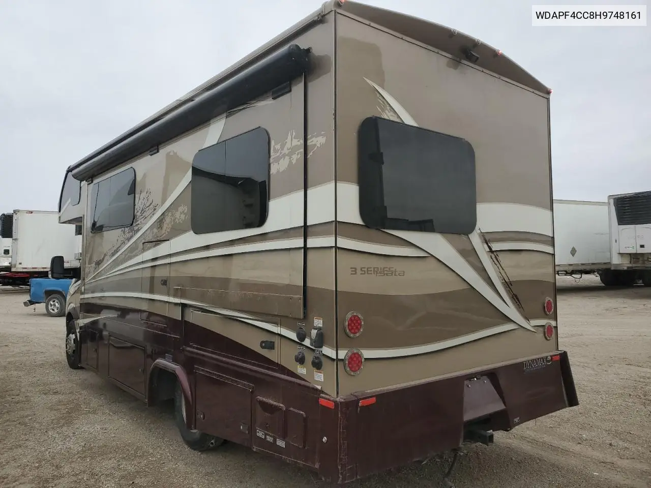 2017 Mercedes-Benz Sprinter 3500 VIN: WDAPF4CC8H9748161 Lot: 49803255