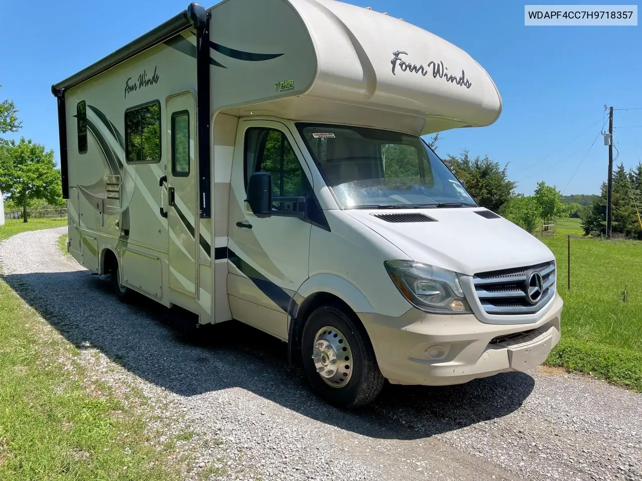 2017 Mercedes-Benz Sprinter 3500 VIN: WDAPF4CC7H9718357 Lot: 51388585