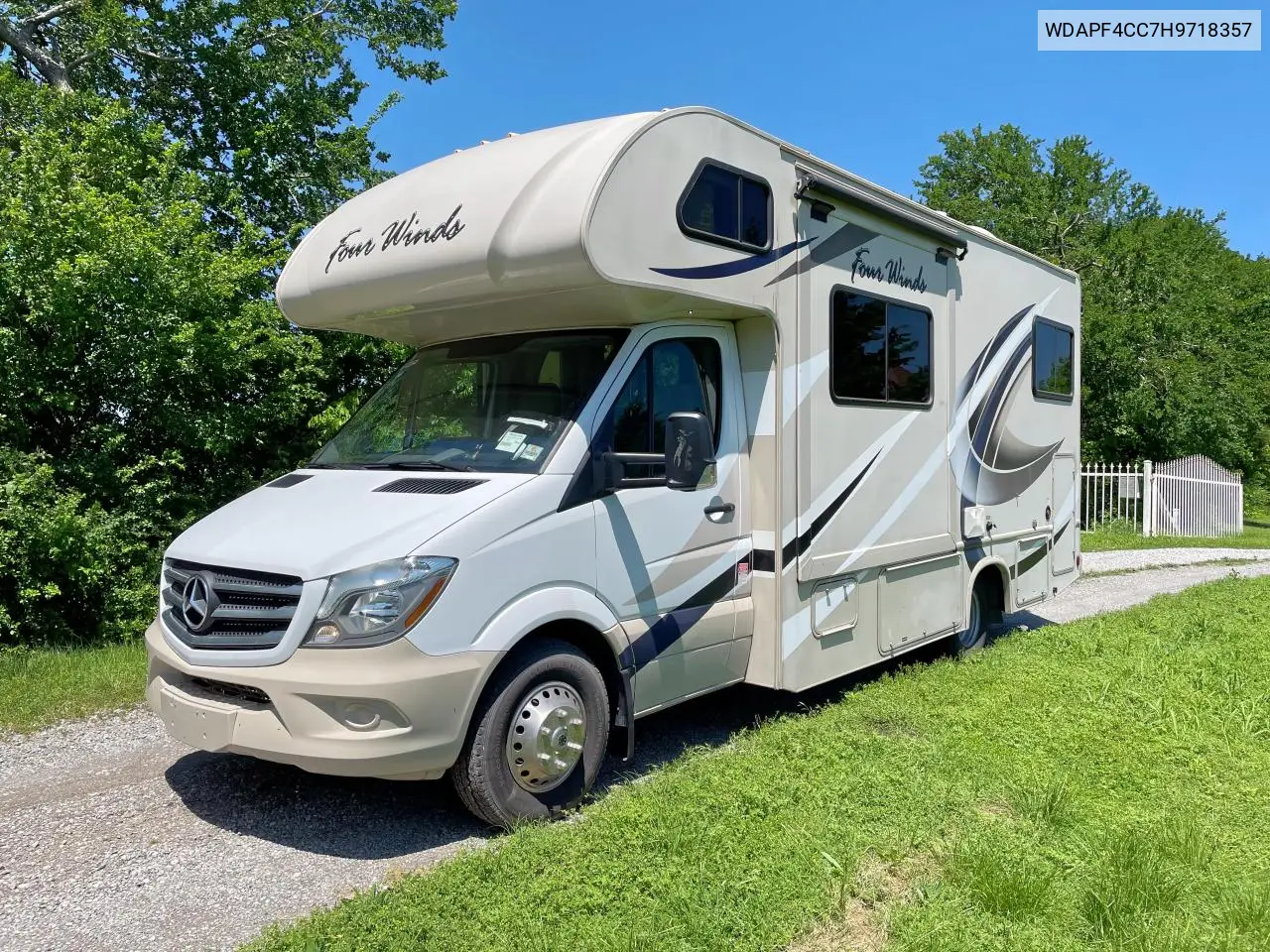 2017 Mercedes-Benz Sprinter 3500 VIN: WDAPF4CC7H9718357 Lot: 51388585