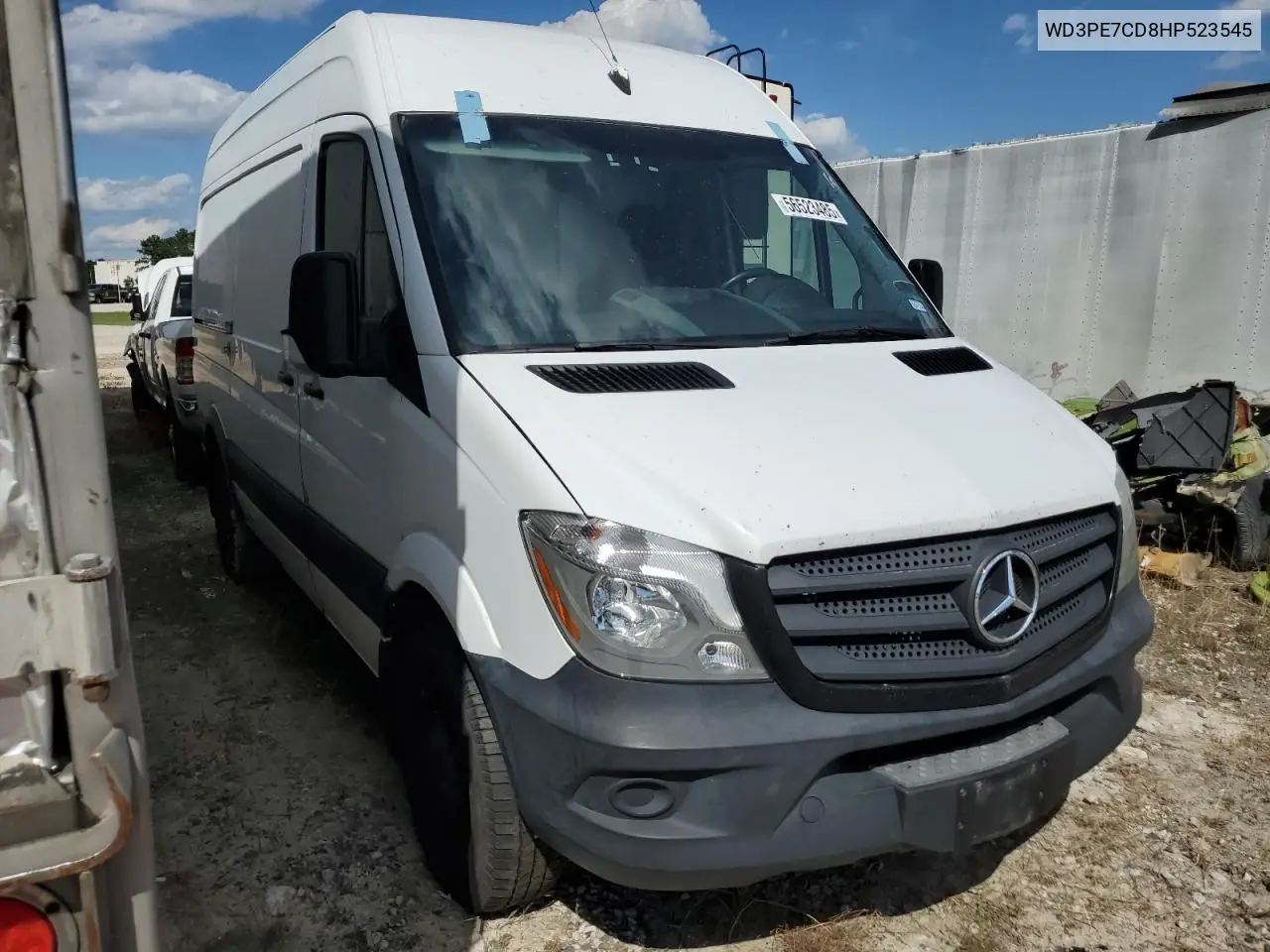 2017 Mercedes-Benz Sprinter 2500 VIN: WD3PE7CD8HP523545 Lot: 56523485