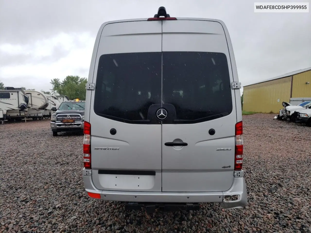 2017 Mercedes-Benz Sprinter 2500 VIN: WDAFE8CD5HP399955 Lot: 61397095