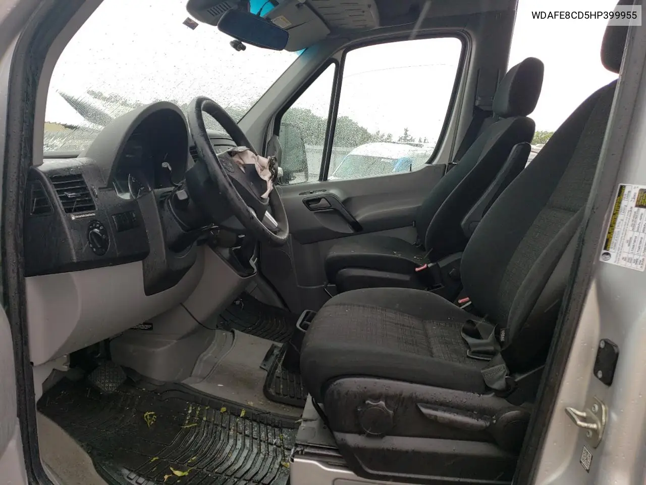 2017 Mercedes-Benz Sprinter 2500 VIN: WDAFE8CD5HP399955 Lot: 61397095