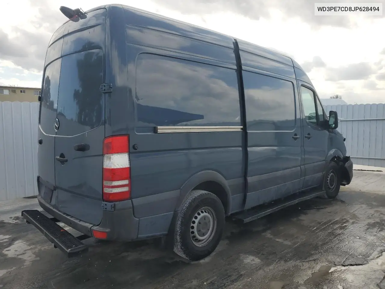 2018 Mercedes-Benz Sprinter 2500 VIN: WD3PE7CD8JP628494 Lot: 46699085