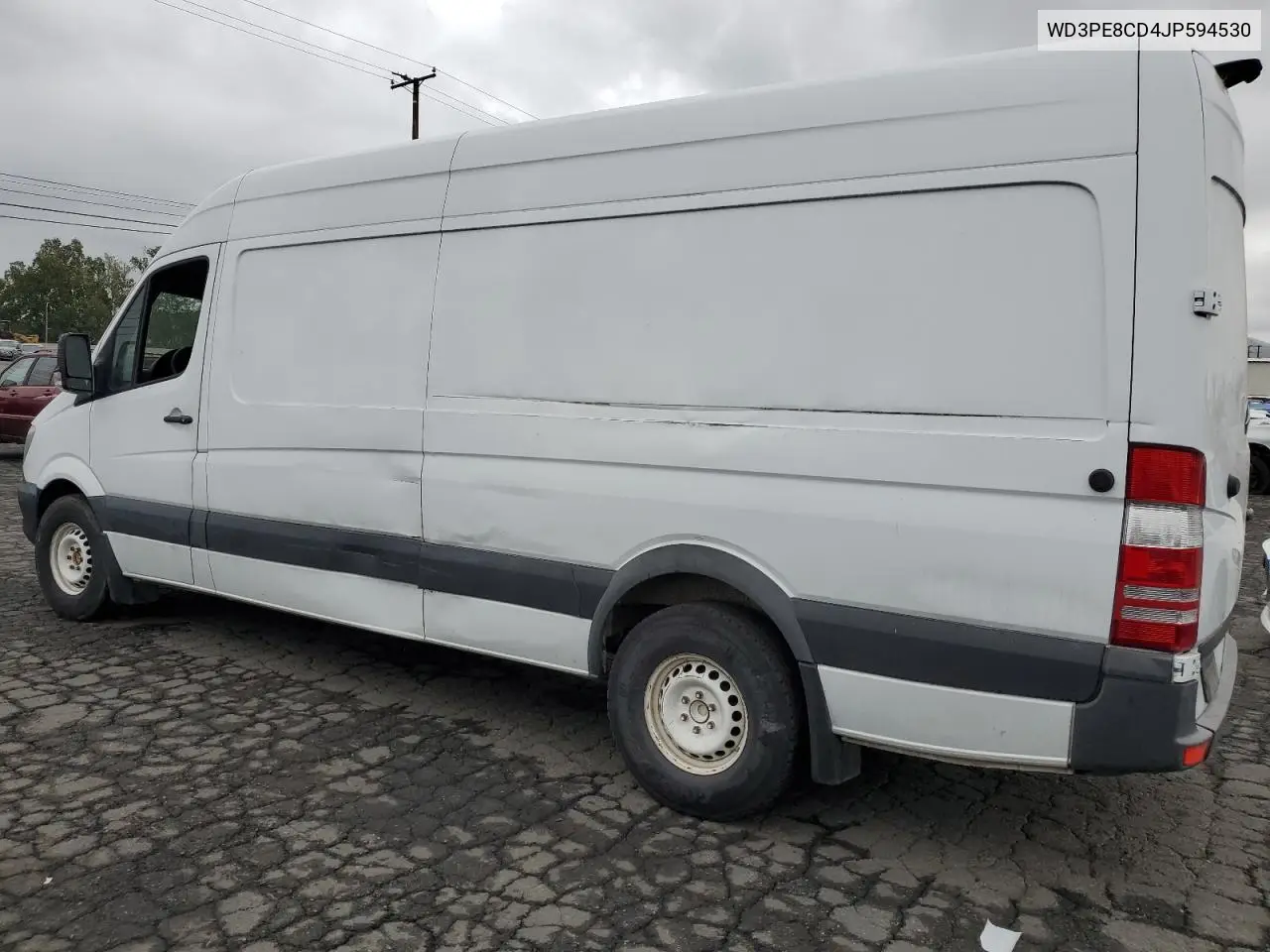 2018 Mercedes-Benz Sprinter 2500 VIN: WD3PE8CD4JP594530 Lot: 53686965