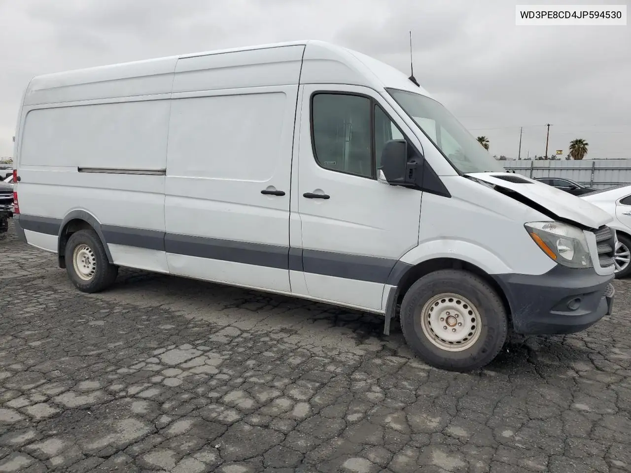 2018 Mercedes-Benz Sprinter 2500 VIN: WD3PE8CD4JP594530 Lot: 53686965