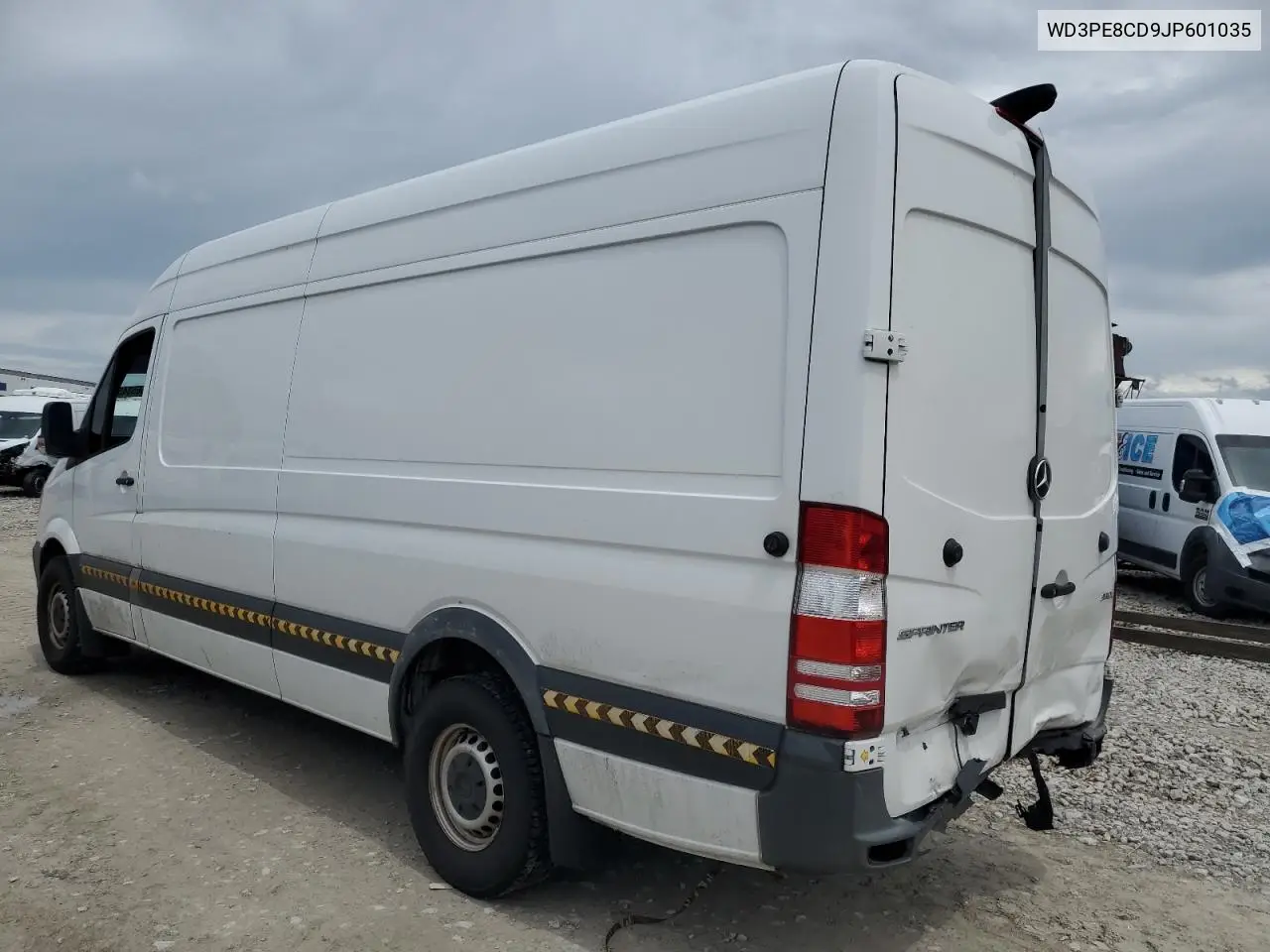 2018 Mercedes-Benz Sprinter 2500 VIN: WD3PE8CD9JP601035 Lot: 56534565