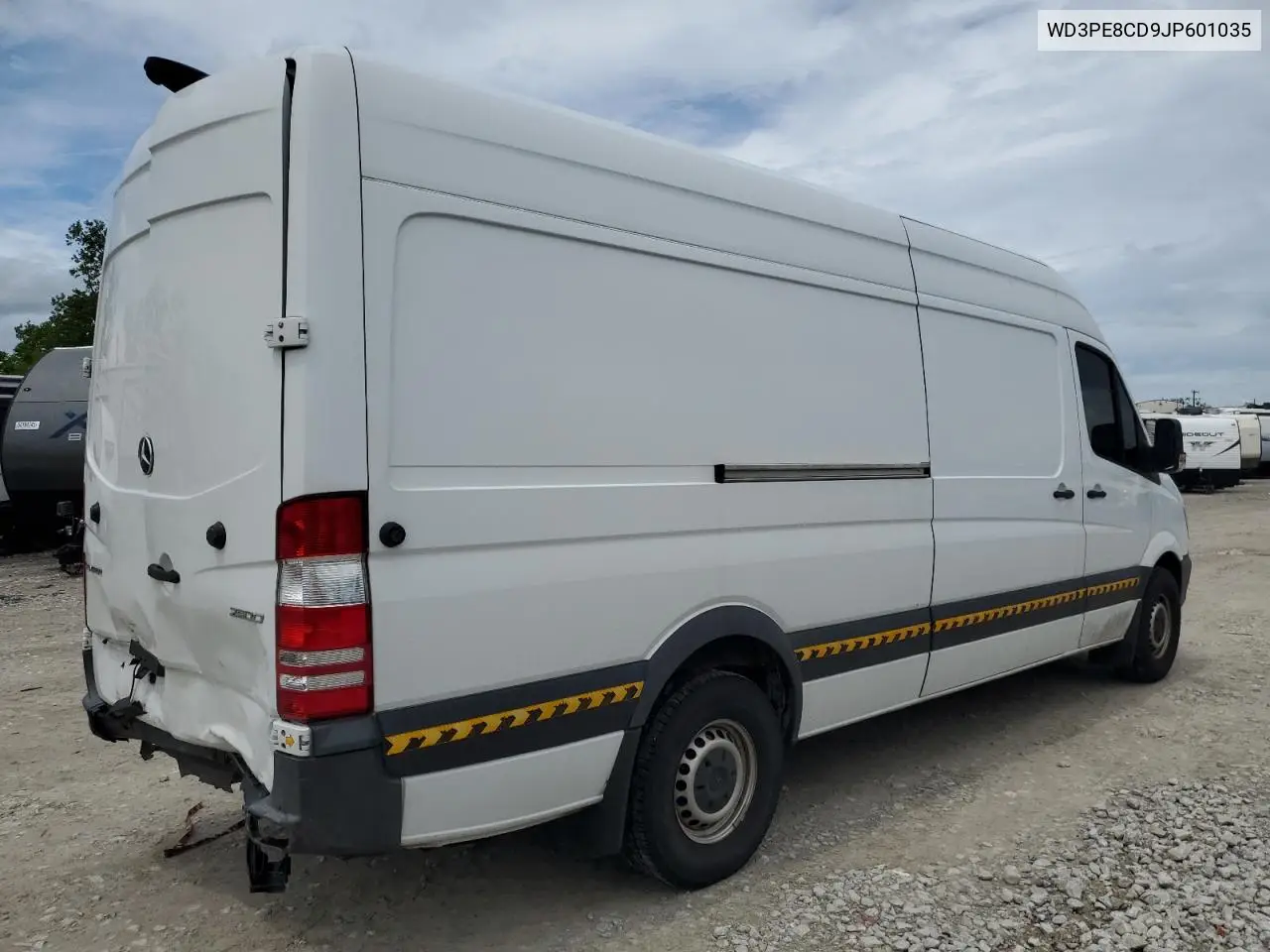 2018 Mercedes-Benz Sprinter 2500 VIN: WD3PE8CD9JP601035 Lot: 56534565