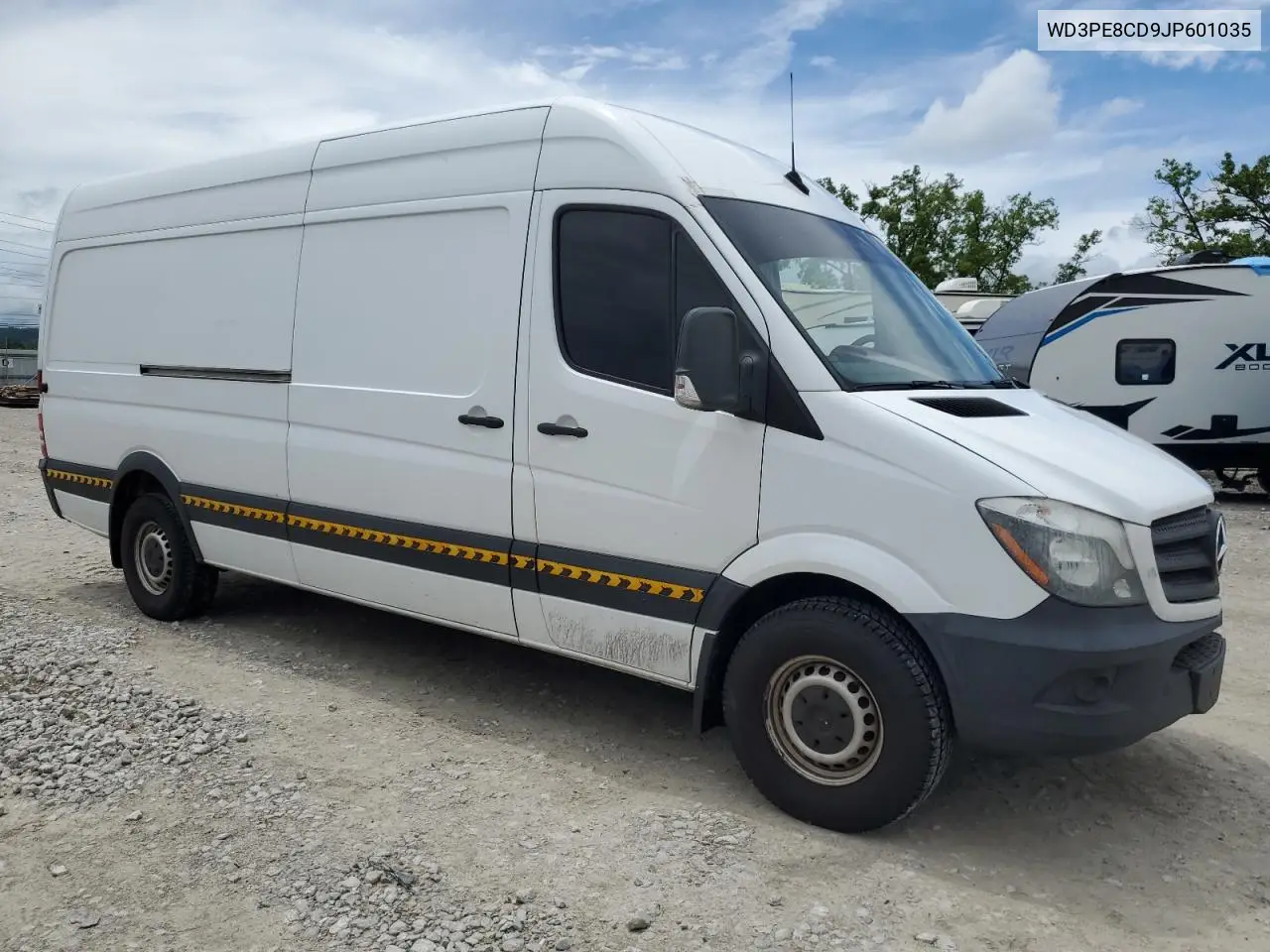 2018 Mercedes-Benz Sprinter 2500 VIN: WD3PE8CD9JP601035 Lot: 56534565