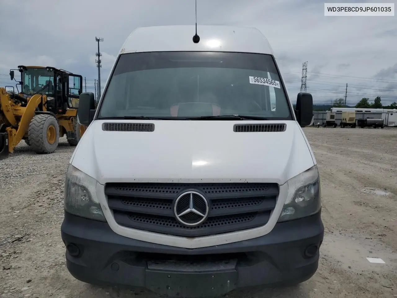 2018 Mercedes-Benz Sprinter 2500 VIN: WD3PE8CD9JP601035 Lot: 56534565