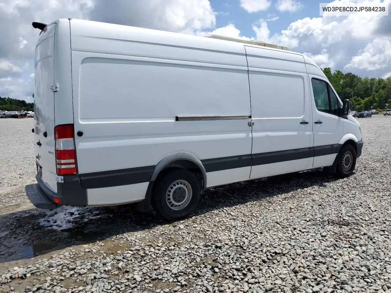 2018 Mercedes-Benz Sprinter 2500 VIN: WD3PE8CD2JP584238 Lot: 63129465