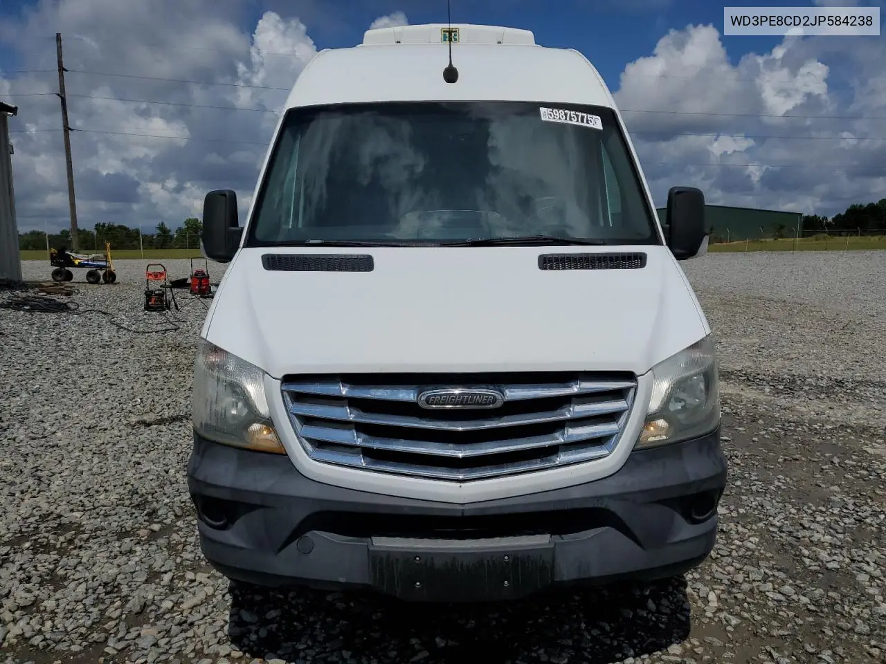 2018 Mercedes-Benz Sprinter 2500 VIN: WD3PE8CD2JP584238 Lot: 63129465